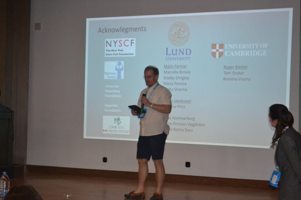 Andrew feeding back to the conference